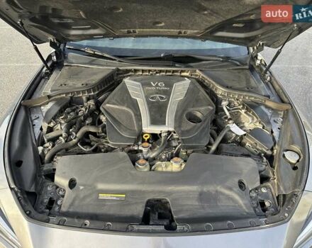 Серый Инфинити Q50, объемом двигателя 3 л и пробегом 118 тыс. км за 22800 $, фото 30 на Automoto.ua