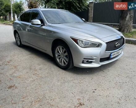 Серый Инфинити Q50, объемом двигателя 1.99 л и пробегом 143 тыс. км за 14799 $, фото 22 на Automoto.ua