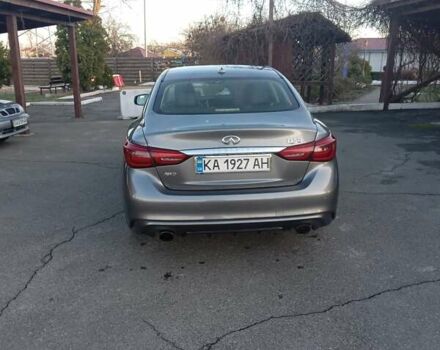 Сірий Інфініті Q50, об'ємом двигуна 3 л та пробігом 118 тис. км за 20500 $, фото 6 на Automoto.ua