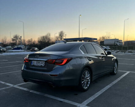 Серый Инфинити Q50, объемом двигателя 1.99 л и пробегом 120 тыс. км за 14500 $, фото 7 на Automoto.ua