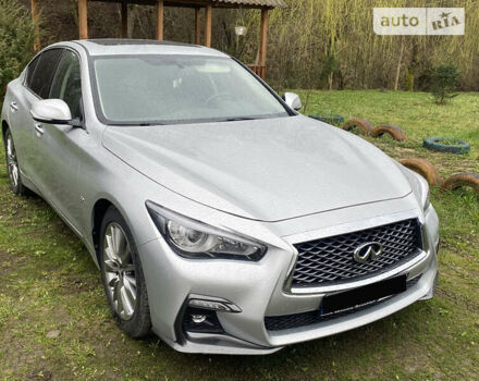 Сірий Інфініті Q50, об'ємом двигуна 3 л та пробігом 78 тис. км за 17000 $, фото 13 на Automoto.ua