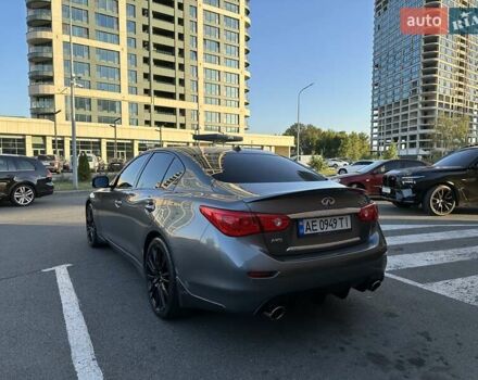 Серый Инфинити Q50, объемом двигателя 3 л и пробегом 82 тыс. км за 23000 $, фото 49 на Automoto.ua