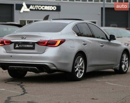 Серый Инфинити Q50, объемом двигателя 3 л и пробегом 60 тыс. км за 16900 $, фото 6 на Automoto.ua