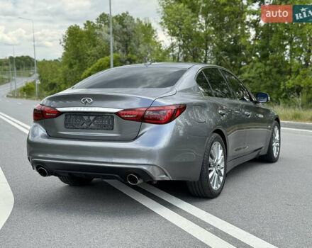 Серый Инфинити Q50, объемом двигателя 3 л и пробегом 108 тыс. км за 17500 $, фото 11 на Automoto.ua
