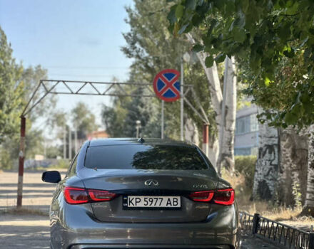 Серый Инфинити Q50, объемом двигателя 3 л и пробегом 140 тыс. км за 25000 $, фото 6 на Automoto.ua