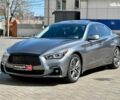 Серый Инфинити Q50, объемом двигателя 3 л и пробегом 102 тыс. км за 19990 $, фото 1 на Automoto.ua