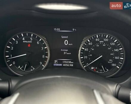 Серый Инфинити Q50, объемом двигателя 3 л и пробегом 170 тыс. км за 16500 $, фото 16 на Automoto.ua