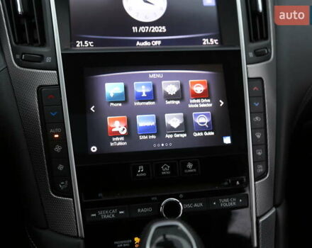 Серый Инфинити Q50, объемом двигателя 3 л и пробегом 60 тыс. км за 16900 $, фото 19 на Automoto.ua