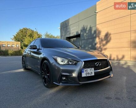 Серый Инфинити Q50, объемом двигателя 3 л и пробегом 82 тыс. км за 23000 $, фото 34 на Automoto.ua