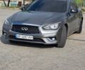 Серый Инфинити Q50, объемом двигателя 2 л и пробегом 148 тыс. км за 11500 $, фото 1 на Automoto.ua