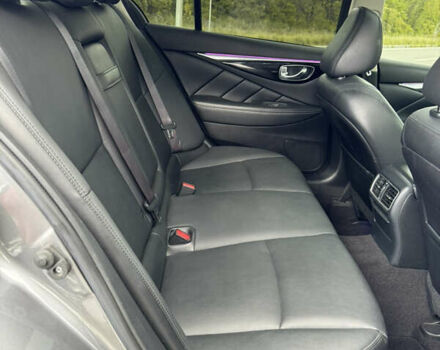 Серый Инфинити Q50, объемом двигателя 3 л и пробегом 108 тыс. км за 17500 $, фото 43 на Automoto.ua