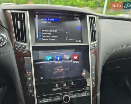 Серый Инфинити Q50, объемом двигателя 3 л и пробегом 178 тыс. км за 14300 $, фото 12 на Automoto.ua