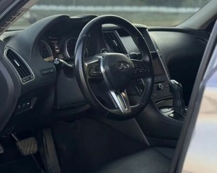 Серый Инфинити Q50, объемом двигателя 2 л и пробегом 127 тыс. км за 10100 $, фото 10 на Automoto.ua