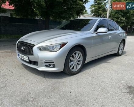 Серый Инфинити Q50, объемом двигателя 1.99 л и пробегом 143 тыс. км за 14799 $, фото 14 на Automoto.ua
