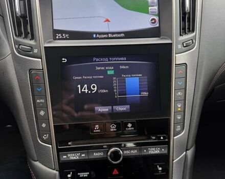 Серый Инфинити Q50, объемом двигателя 3 л и пробегом 85 тыс. км за 22000 $, фото 7 на Automoto.ua