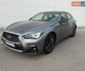 Серый Инфинити Q50, объемом двигателя 3 л и пробегом 156 тыс. км за 14500 $, фото 1 на Automoto.ua