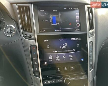 Серый Инфинити Q50, объемом двигателя 3 л и пробегом 118 тыс. км за 22800 $, фото 18 на Automoto.ua