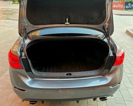 Серый Инфинити Q50, объемом двигателя 3 л и пробегом 82 тыс. км за 23000 $, фото 26 на Automoto.ua