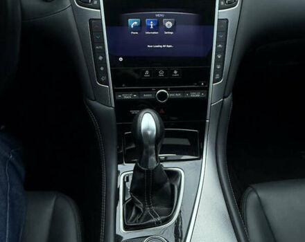 Серый Инфинити Q50, объемом двигателя 3 л и пробегом 132 тыс. км за 11990 $, фото 17 на Automoto.ua