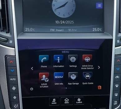 Серый Инфинити Q50, объемом двигателя 3 л и пробегом 86 тыс. км за 16250 $, фото 24 на Automoto.ua