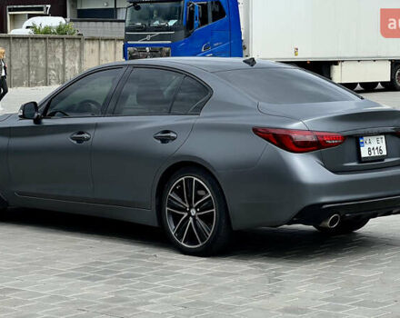 Серый Инфинити Q50, объемом двигателя 1.99 л и пробегом 180 тыс. км за 17700 $, фото 6 на Automoto.ua