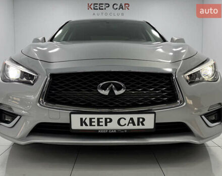 Серый Инфинити Q50, объемом двигателя 3 л и пробегом 145 тыс. км за 14700 $, фото 5 на Automoto.ua
