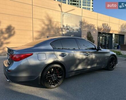 Серый Инфинити Q50, объемом двигателя 3 л и пробегом 82 тыс. км за 23000 $, фото 39 на Automoto.ua