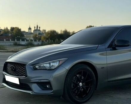 Серый Инфинити Q50, объемом двигателя 2 л и пробегом 127 тыс. км за 10100 $, фото 6 на Automoto.ua