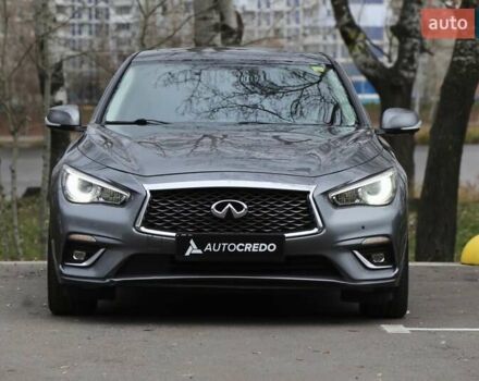 Серый Инфинити Q50, объемом двигателя 2.98 л и пробегом 100 тыс. км за 16500 $, фото 1 на Automoto.ua