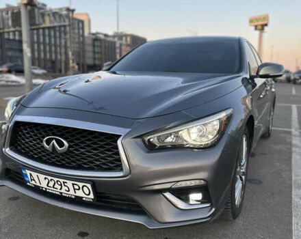 Серый Инфинити Q50, объемом двигателя 1.99 л и пробегом 120 тыс. км за 14500 $, фото 2 на Automoto.ua