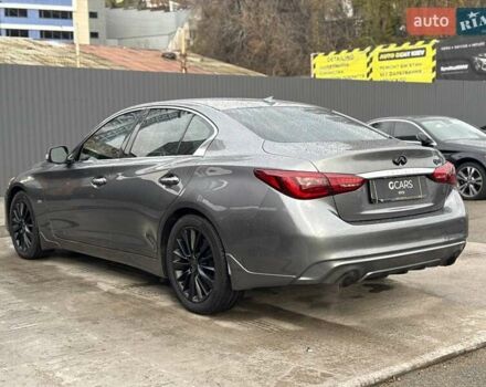 Серый Инфинити Q50, объемом двигателя 3 л и пробегом 170 тыс. км за 16500 $, фото 4 на Automoto.ua