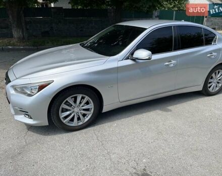 Серый Инфинити Q50, объемом двигателя 1.99 л и пробегом 143 тыс. км за 14799 $, фото 13 на Automoto.ua