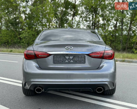 Серый Инфинити Q50, объемом двигателя 3 л и пробегом 108 тыс. км за 17500 $, фото 12 на Automoto.ua