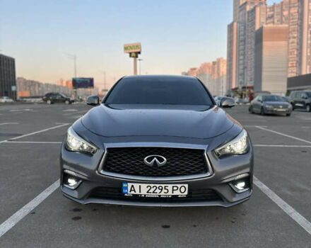 Серый Инфинити Q50, объемом двигателя 1.99 л и пробегом 120 тыс. км за 14500 $, фото 1 на Automoto.ua