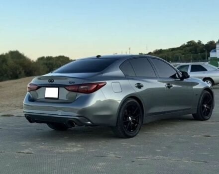 Серый Инфинити Q50, объемом двигателя 2 л и пробегом 127 тыс. км за 10100 $, фото 3 на Automoto.ua