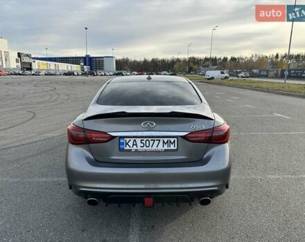 Серый Инфинити Q50, объемом двигателя 3 л и пробегом 118 тыс. км за 22800 $, фото 8 на Automoto.ua