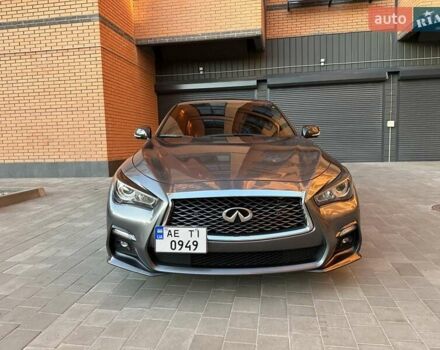Серый Инфинити Q50, объемом двигателя 3 л и пробегом 82 тыс. км за 23000 $, фото 8 на Automoto.ua