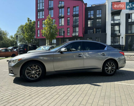 Серый Инфинити Q50, объемом двигателя 1.99 л и пробегом 198 тыс. км за 15600 $, фото 2 на Automoto.ua