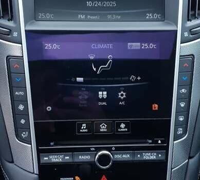 Серый Инфинити Q50, объемом двигателя 3 л и пробегом 86 тыс. км за 16250 $, фото 27 на Automoto.ua