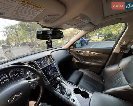 Серый Инфинити Q50, объемом двигателя 3 л и пробегом 82 тыс. км за 23000 $, фото 42 на Automoto.ua