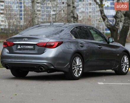 Серый Инфинити Q50, объемом двигателя 2.98 л и пробегом 100 тыс. км за 16500 $, фото 6 на Automoto.ua