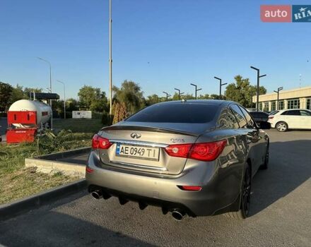 Серый Инфинити Q50, объемом двигателя 3 л и пробегом 82 тыс. км за 23000 $, фото 46 на Automoto.ua