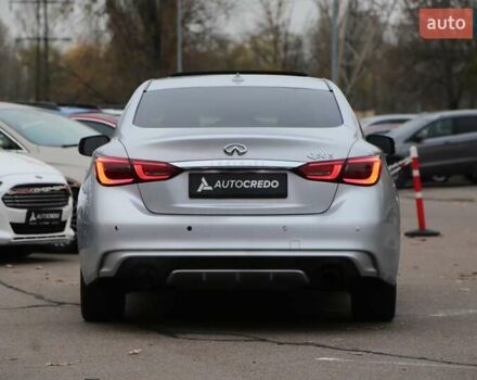 Серый Инфинити Q50, объемом двигателя 3 л и пробегом 60 тыс. км за 16900 $, фото 5 на Automoto.ua