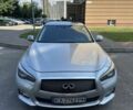 Серый Инфинити Q50, объемом двигателя 3 л и пробегом 130 тыс. км за 10700 $, фото 1 на Automoto.ua