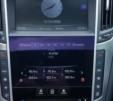 Серый Инфинити Q50, объемом двигателя 3 л и пробегом 86 тыс. км за 16250 $, фото 26 на Automoto.ua