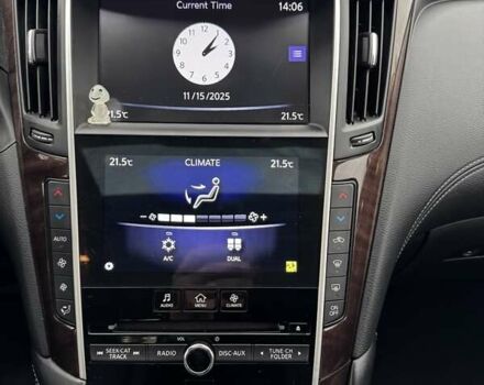 Серый Инфинити Q50, объемом двигателя 3 л и пробегом 73 тыс. км за 18000 $, фото 18 на Automoto.ua