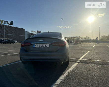 Серый Инфинити Q50, объемом двигателя 3 л и пробегом 111 тыс. км за 17500 $, фото 3 на Automoto.ua