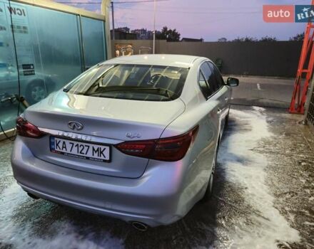 Серый Инфинити Q50, объемом двигателя 1.99 л и пробегом 96 тыс. км за 21200 $, фото 3 на Automoto.ua