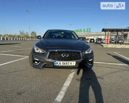 Серый Инфинити Q50, объемом двигателя 3 л и пробегом 111 тыс. км за 17500 $, фото 7 на Automoto.ua