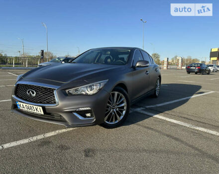 Серый Инфинити Q50, объемом двигателя 3 л и пробегом 111 тыс. км за 17500 $, фото 6 на Automoto.ua